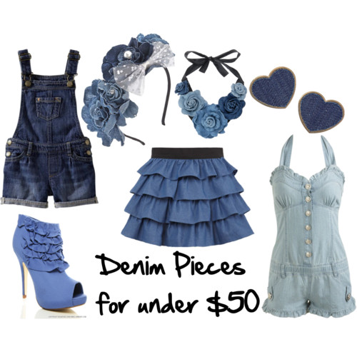 denim pieces for under $50
