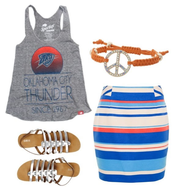 Oklahoma City Thunder Outfit 2