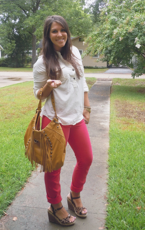 Leopard & Red Look 1