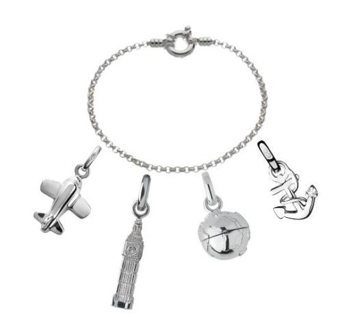 Links of London charm bracelet from House of Fraser