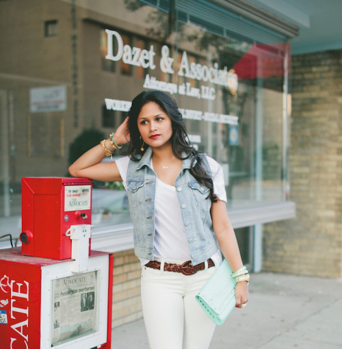 Haute Off The Rack Denim Vest