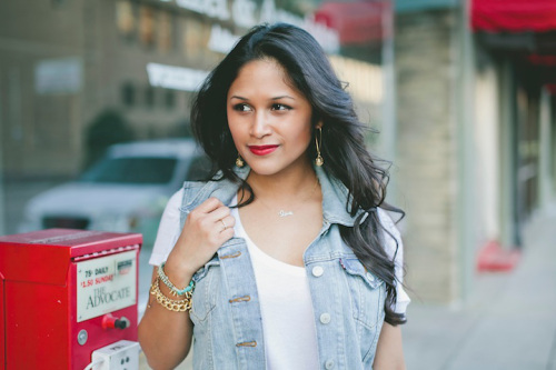 Haute off the Rack Denim Vest