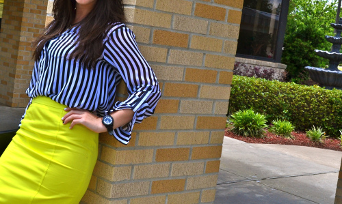 Stripes and Neon | Southern Flair