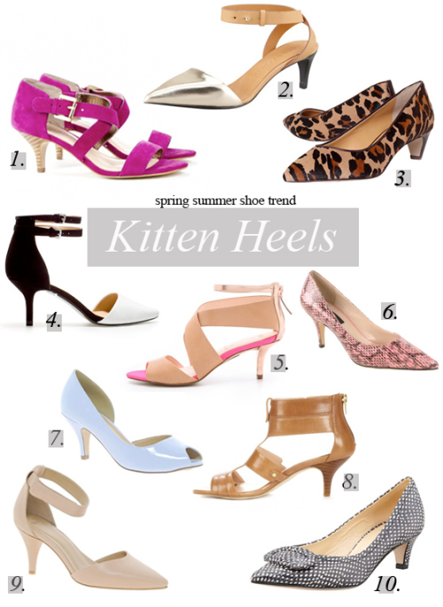 Kitten Heels Trend