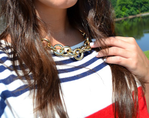 JCrew Gold Chain Necklace