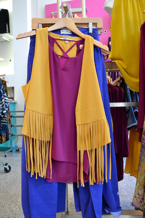 Gold Fringe Vest