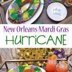 New Orleans Mardi Gras Hurricane Cocktail Recipe