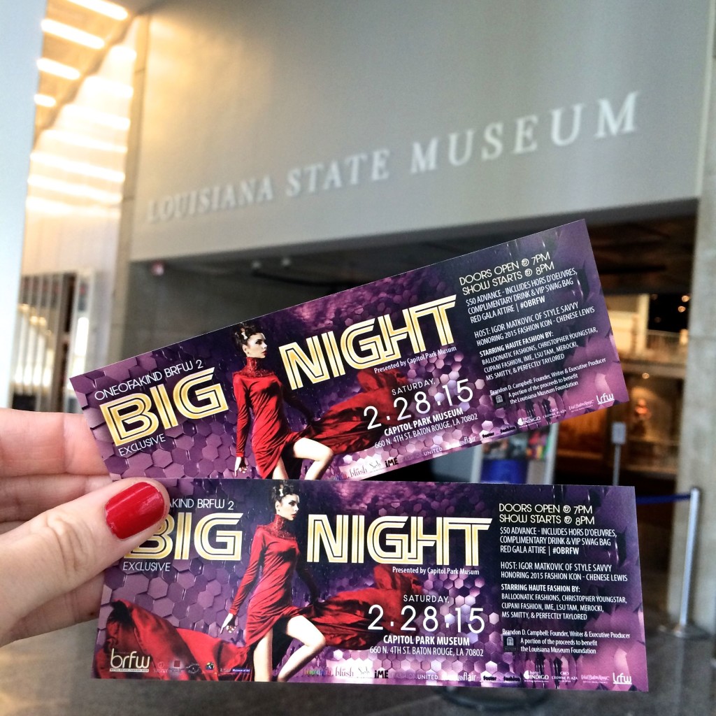 OneofaKind Baton Rouge Fashion Week 2015