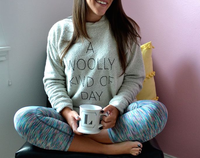 Getting cozy with Baton Rouge-based Woolly Threads for some summer reading and Netflix time!