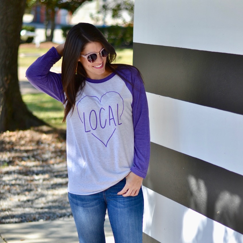 Shop Local Louisiana | Local tee by Hey Penelope in Baton Rouge
