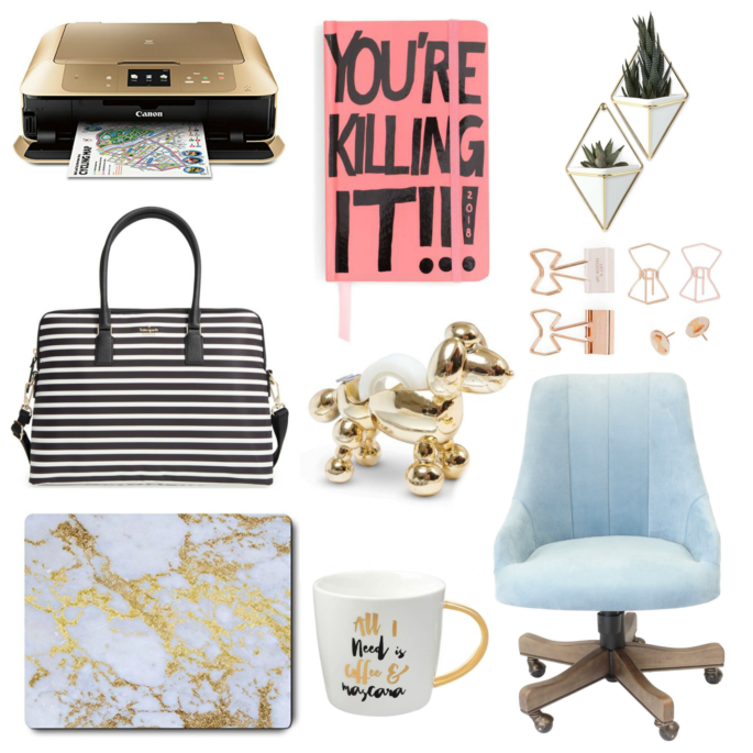 Gift Guide For the Biz Girl - Office, Desk, Tech and More | Southern Flair Holiday Gift Guide