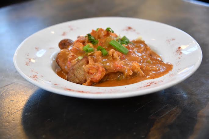 Fete au Fete’s most popular dishes are the trash grits and crawfish poutine. 
