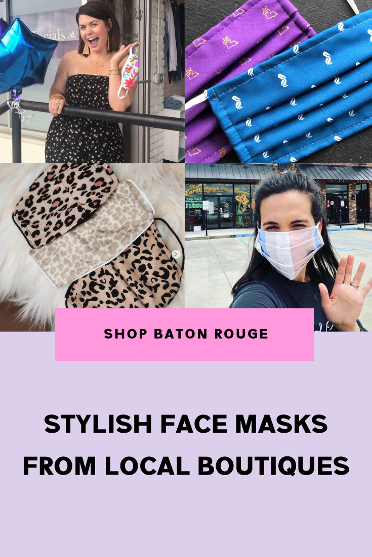 Face Masks From Baton Rouge Boutiques